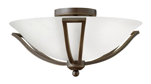 Bolla 2-Light Flush Mount in Olde Bronze