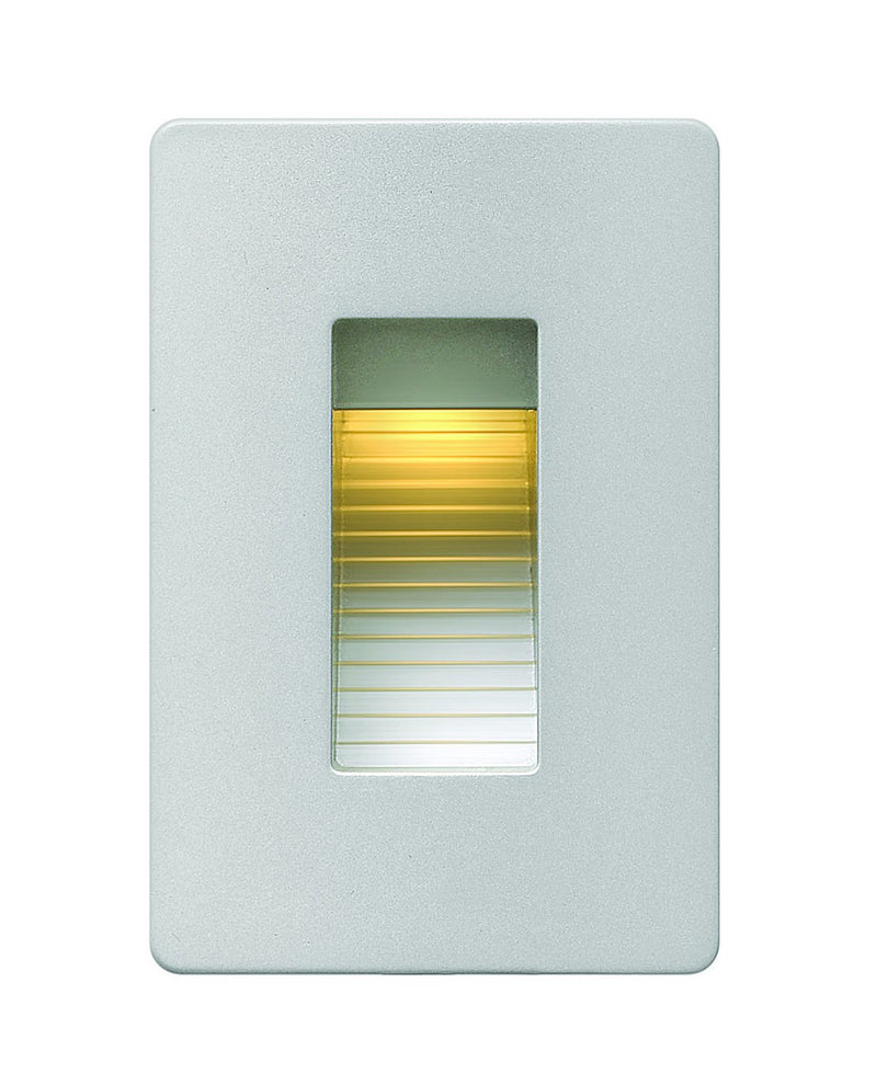 Luna Vertical LED Step Light in Titanium