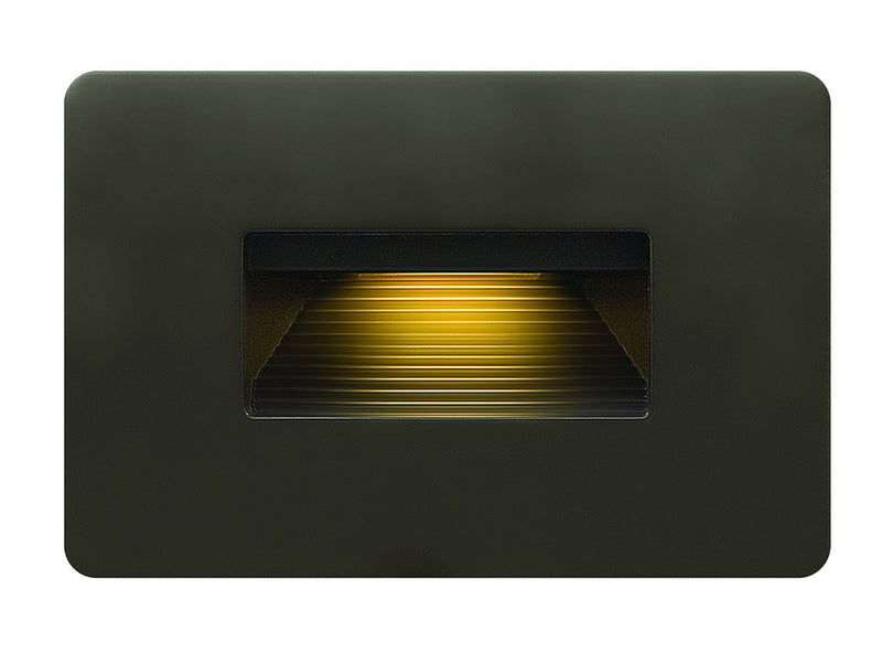 Luna Horizontal LED Step Light in Bronze