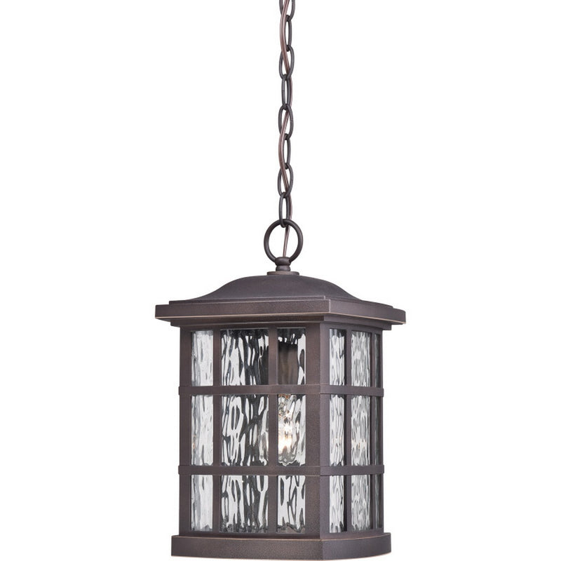 Stonington Outdoor Hanging Lantern in Palladian Bronze