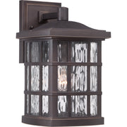 Stonington Medium Outdoor Wall Lantern in Palladian Bronze