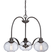 Trilogy 3-Light Chandelier in Old Bronze