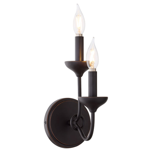 Livingston 2 Light Wall Sconce in Bronze