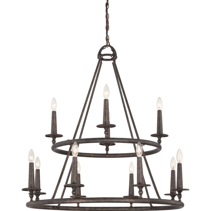 Voyager 12-Light Chandelier in Malaga