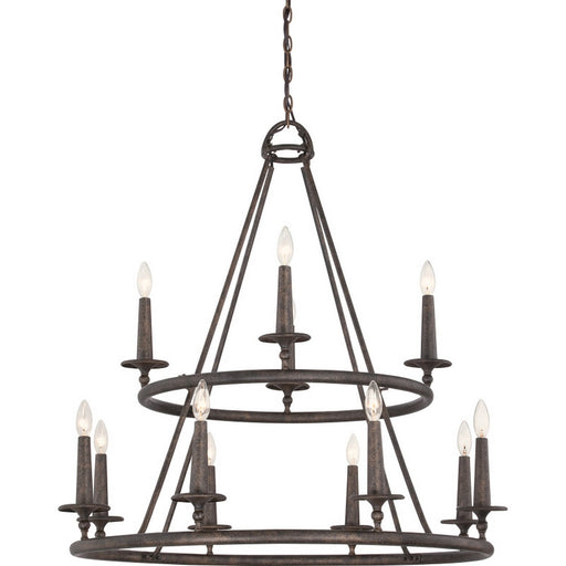 Voyager 12-Light Chandelier in Malaga