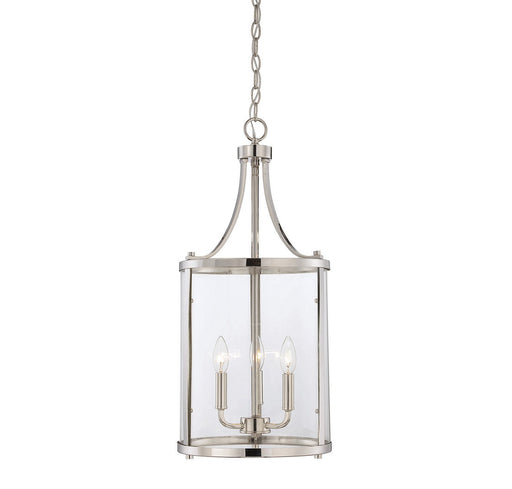 Penrose 3-Light Chandelier in Polished Nickel