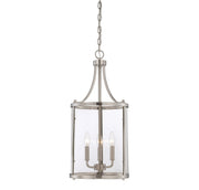 Penrose 3-Light Chandelier in Satin Nickel