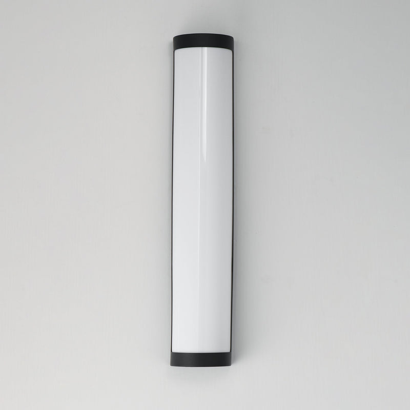 Halfpipe 26" 5CCT LED Outdoor Wall Sconce in Black