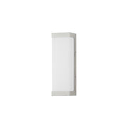Tunnel 15" LED Outdoor Wall Sconce in Brushed Aluminum