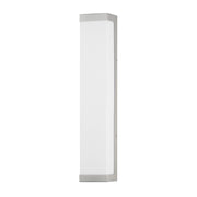 Tunnel 26" LED Outdoor Wall Sconce in Brushed Aluminum