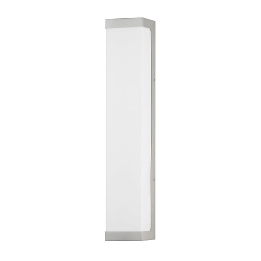 Tunnel 26" LED Outdoor Wall Sconce in Brushed Aluminum