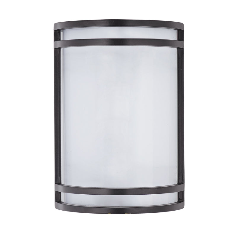 Linear LED Outdoor Wall Sconce in Bronze