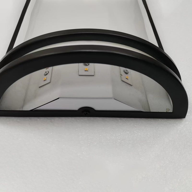 Linear LED Outdoor Wall Sconce in Bronze