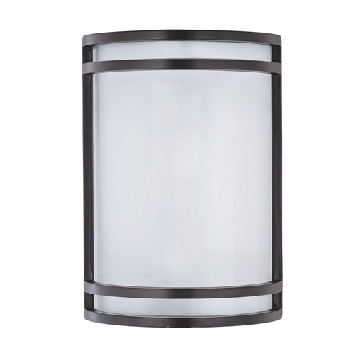 Linear LED Outdoor Wall Sconce in Bronze