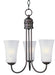 Logan Three Light Chandelier in Oil Rubbed Bronze