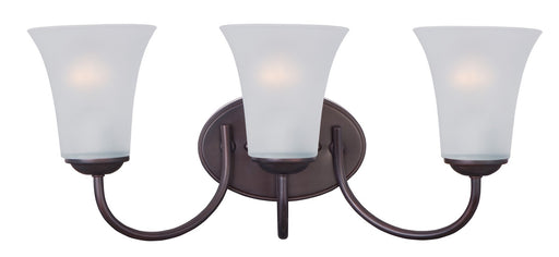Logan Three Light Bath Vanity in Oil Rubbed Bronze