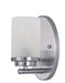Corona One Light Bath Vanity in Satin Nickel