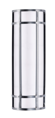 Moon Ray 18" LED Outdoor Wall Sconce in Satin Nickel