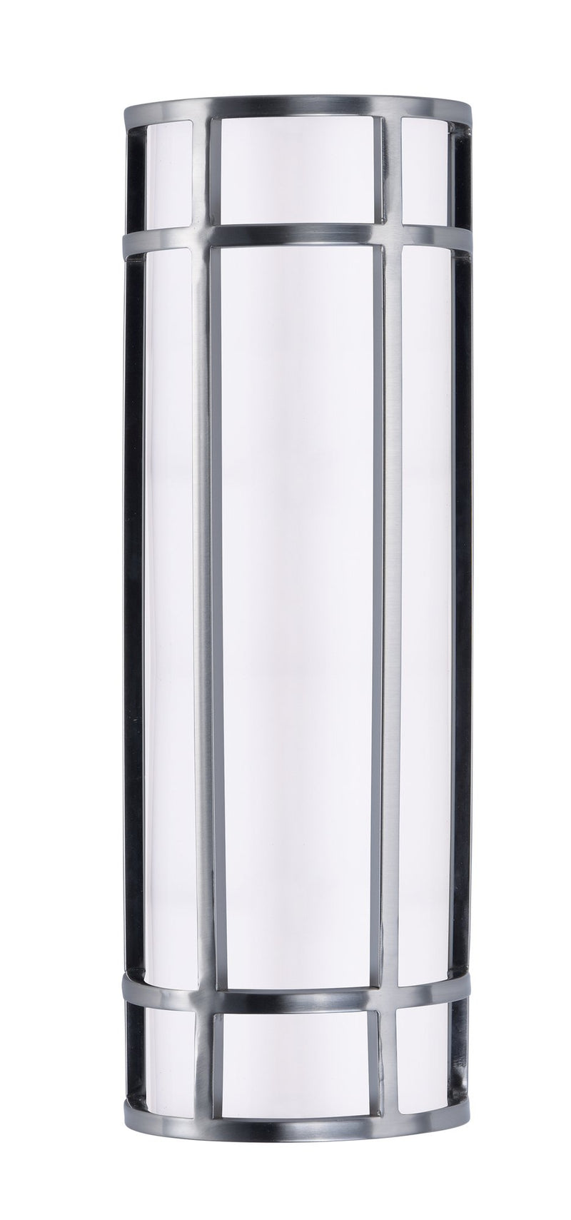 Moon Ray 18" LED Outdoor Wall Sconce in Satin Nickel