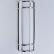 Moon Ray 18" LED Outdoor Wall Sconce in Satin Nickel