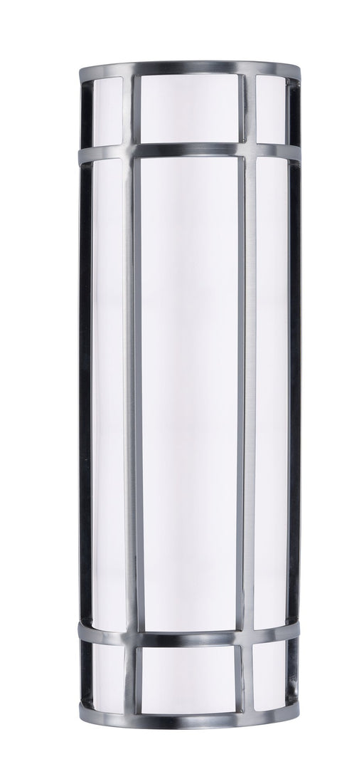 Moon Ray 18" LED Outdoor Wall Sconce in Satin Nickel