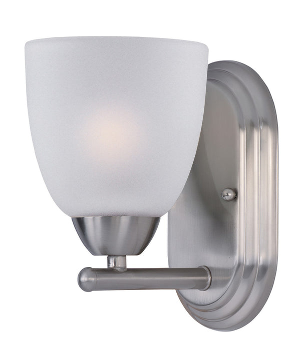 Axis One Light Bath Vanity in Satin Nickel