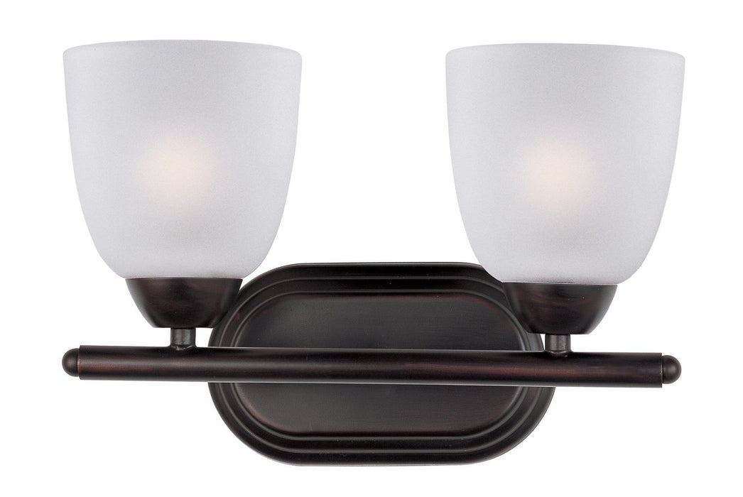 Axis Two Light Bath Vanity in Oil Rubbed Bronze
