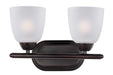 Axis Two Light Bath Vanity in Oil Rubbed Bronze