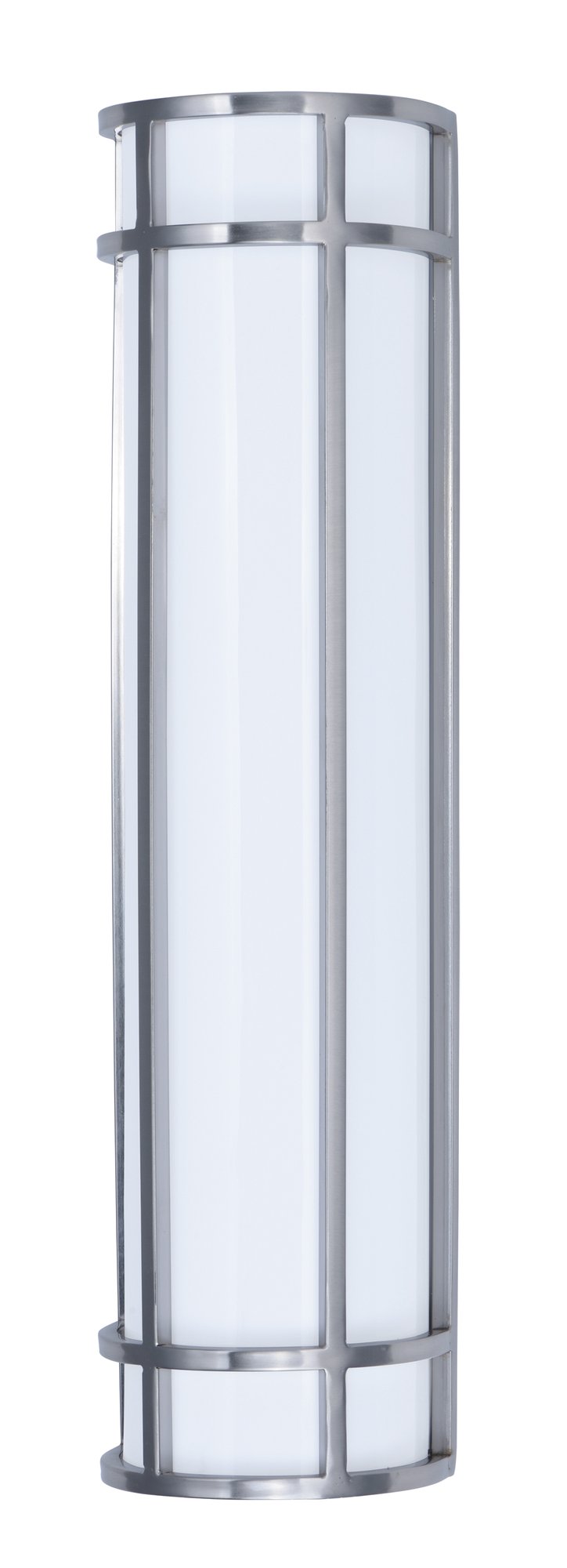 Moon Ray 24" LED Outdoor Wall Sconce in Satin Nickel