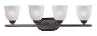 Axis 4-Light Bath Vanity in Oil Rubbed Bronze - Lamps Expo