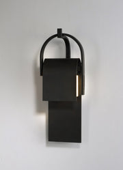 Laredo 19.5" LED Outdoor Wall Sconce in Rustic Forge