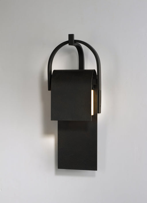 Laredo 19.5" LED Outdoor Wall Sconce in Rustic Forge