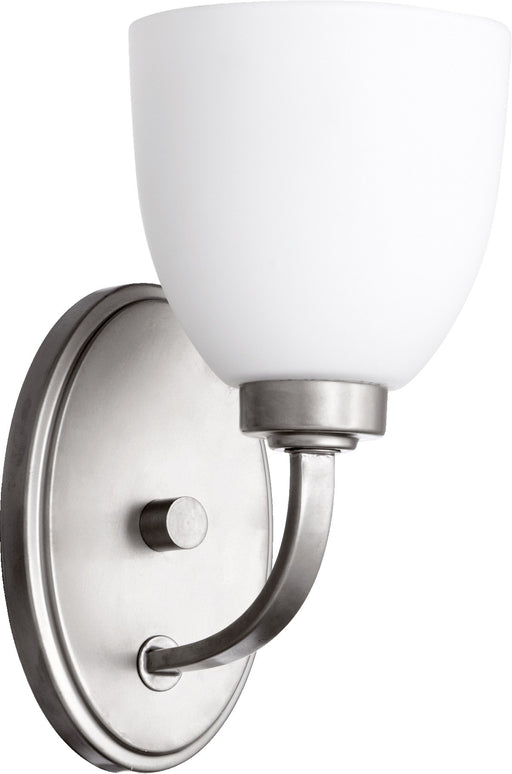 Reyes 1 Light Wall Sconce in Classic Nickel