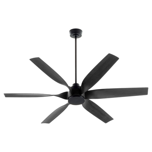 Kimbo 60" 6-Blade Ceiling Fan in Matte Black