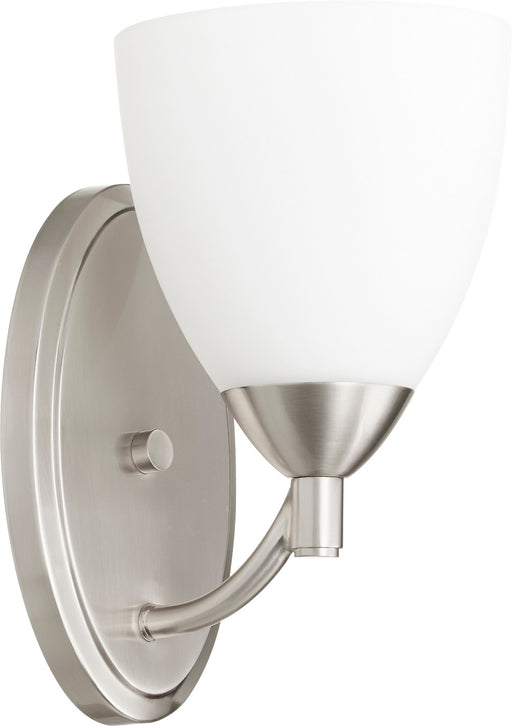Barkley 1 Light Wall Sconce in Satin Nickel