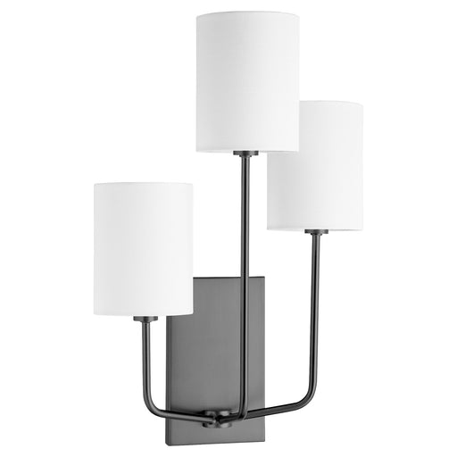Harmony 3 Light Wall Sconce in Matte Black