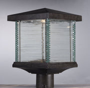 Triumph VX LED Outdoor Post Lantern in Earth Tone
