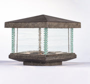 Triumph VX LED Outdoor Deck Lantern in Earth Tone