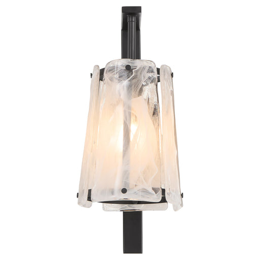 Prestige 1 Light Wall Sconce in Matte Black