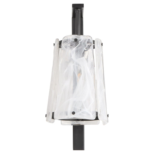 Prestige 1 Light Wall Sconce in Matte Black