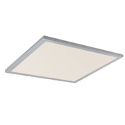 Sky 2' x 2' 5CCT LED Flush Mount in Brushed Aluminum