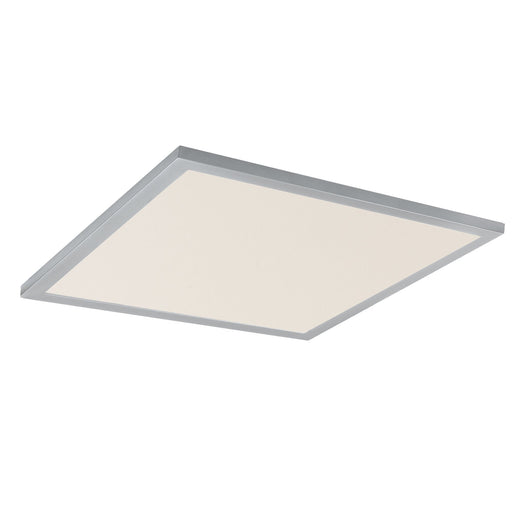 Sky 2' x 2' 5CCT LED Flush Mount in Brushed Aluminum