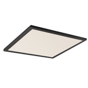 Sky 2' x 2' 5CCT LED Flush Mount in Black