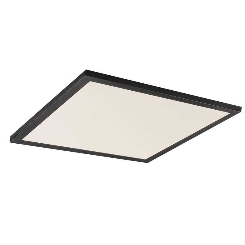 Sky 2' x 2' 5CCT LED Flush Mount in Black