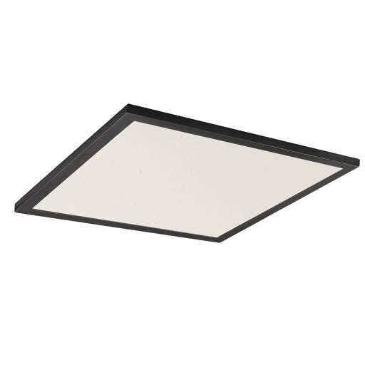 Sky 2' x 2' 5CCT LED Flush Mount in Black