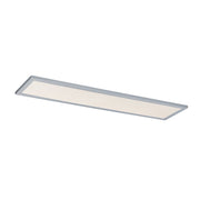 Sky 1' x 4' 5CCT LED Flush Mount in Brushed Aluminum
