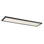 Sky 1' x 4' 5CCT LED Flush Mount in Black