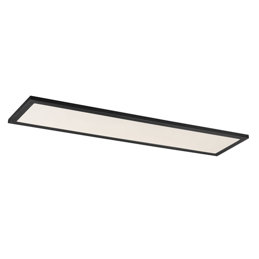 Sky 1' x 4' 5CCT LED Flush Mount in Black