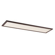 Sky 1' x 4' 5CCT LED Flush Mount in Bronze