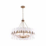 Aurora 8-Light 32" Pendant in Havana Gold